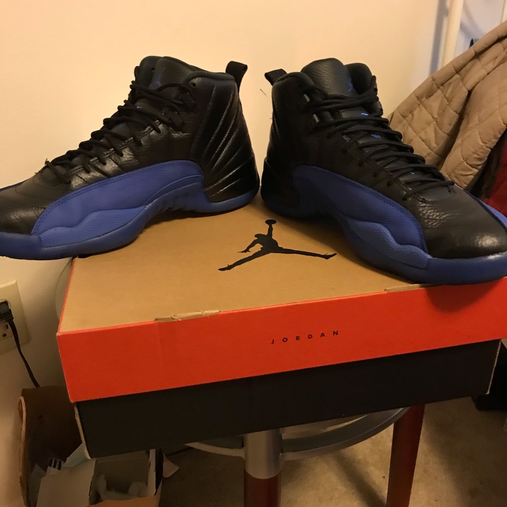 Retro 12 “GAME ROYAL”💙🖤💙🖤 - Picture 8 of 12